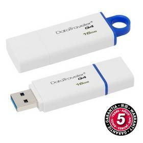 USB flash disk Kingston DataTraveler G4 16GB (DTIG4/16GB) modrý