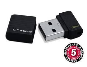 USB flash disk Kingston DataTraveler Micro 32GB (DTMCK/32GB) černý