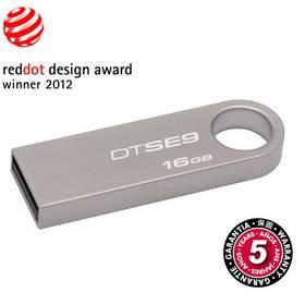 USB flash disk Kingston DataTraveler SE9 16GB (DTSE9H/16GB) stříbrný