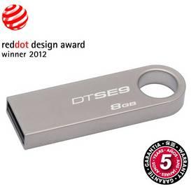USB flash disk Kingston DataTraveler SE9 8GB (DTSE9H/8GB) stříbrný