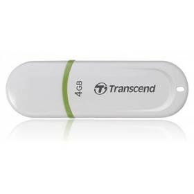 USB flash disk Transcend JetFlash 330 4GB (TS4GJF330) bílý/zelený