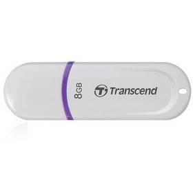 USB flash disk Transcend JetFlash 330 8GB (TS8GJF330) bílý/fialový