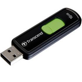 USB flash disk Transcend JetFlash 500 16GB (TS16GJF500) černý/zelený
