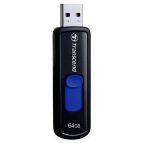 USB flash disk Transcend JetFlash 500 64GB (TS64GJF500) černý/modrý
