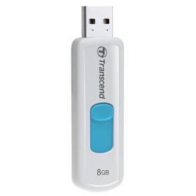 USB flash disk Transcend JetFlash 530 8GB (TS8GJF530) bílý/modrý