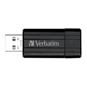 USB flash disk Verbatim Store 'n' Go PinStripe 16GB (49063) černý