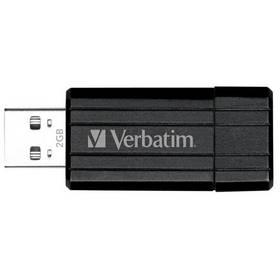 USB flash disk Verbatim Store 'n' Go PinStripe 2GB (49060) černý
