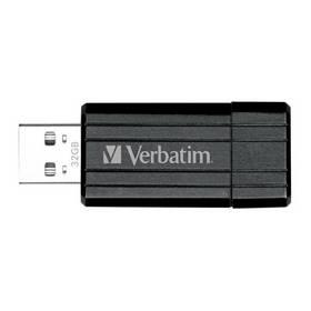 USB flash disk Verbatim Store 'n' Go PinStripe 32GB (49064) černý