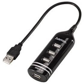 USB Hub Hama 4-port (39776) černý